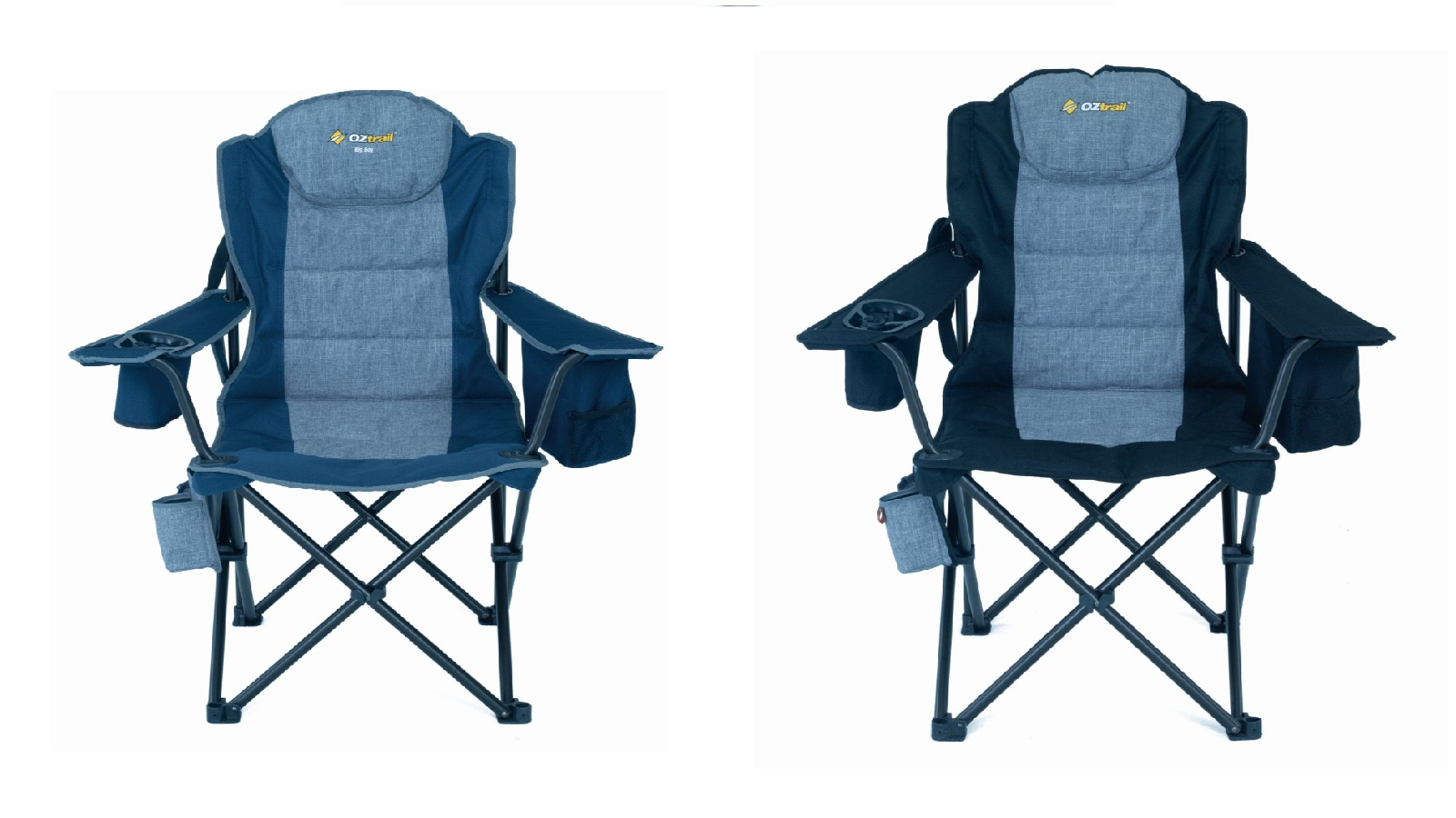 OZtrail BIG Boy Arm Chair-Black Unisex-Youth, Standard