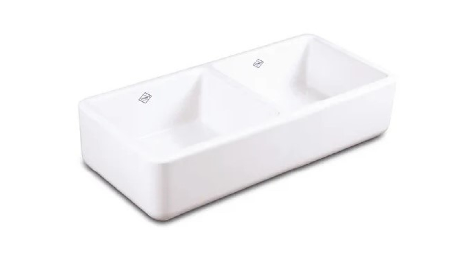 Shaws Farnworth Double 930 Sink - White