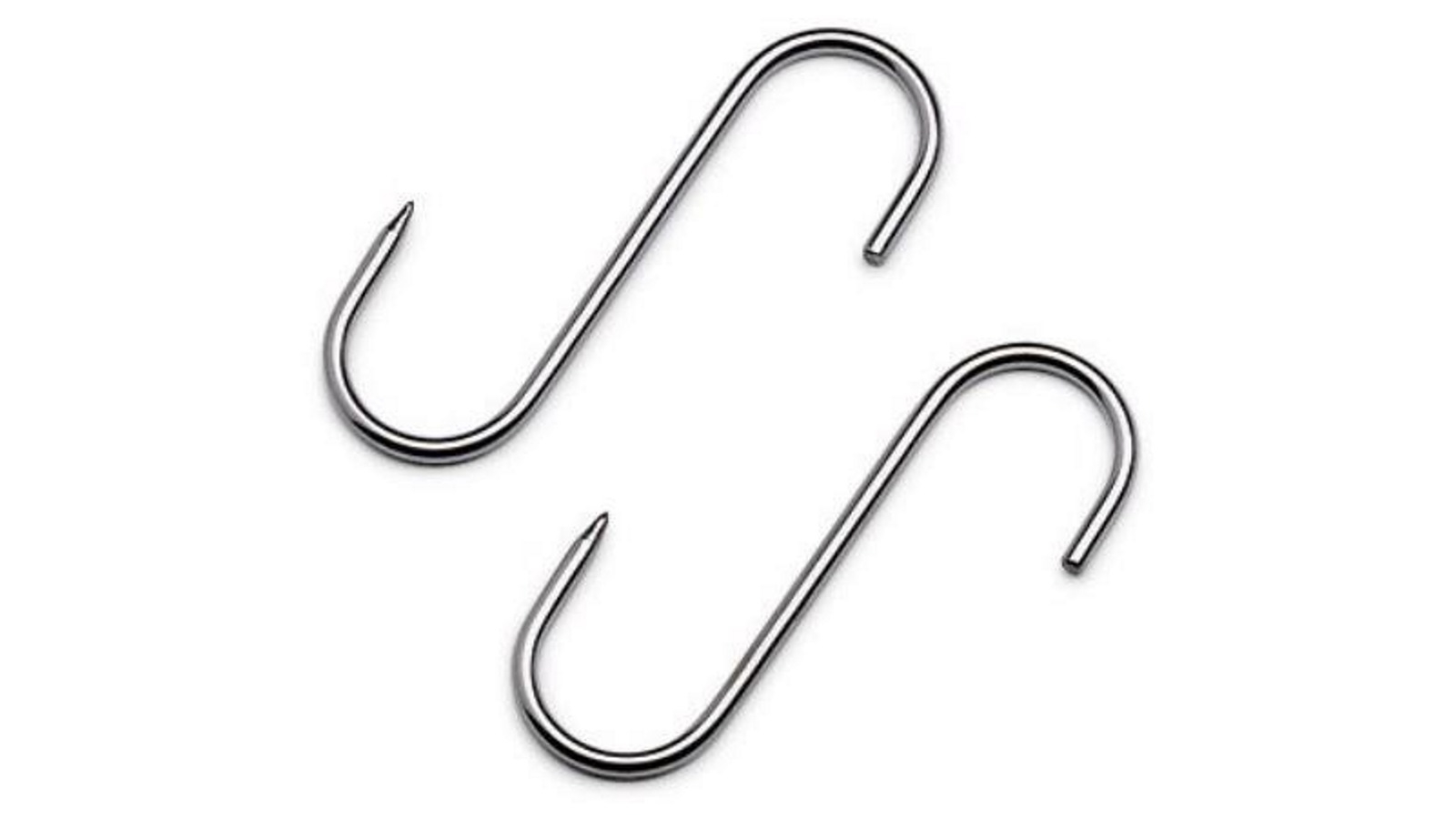 F.Dick Pack of 5 Tools for Butchers Meat Hook Stainless 14 x 5.5cm