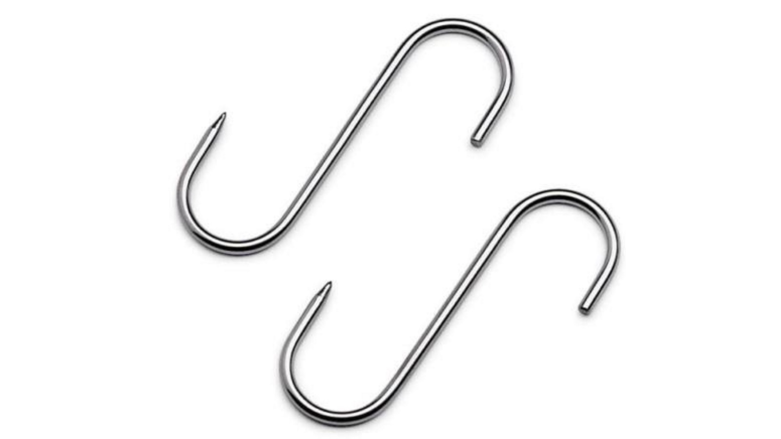 F.Dick Pack of 5 Tools for Butchers Meat Hook Stainless 18 x 8cm