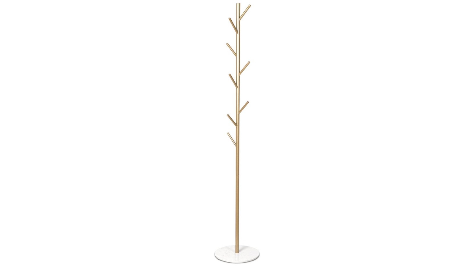 Portable Clothes Stand Metal Rail - Gold