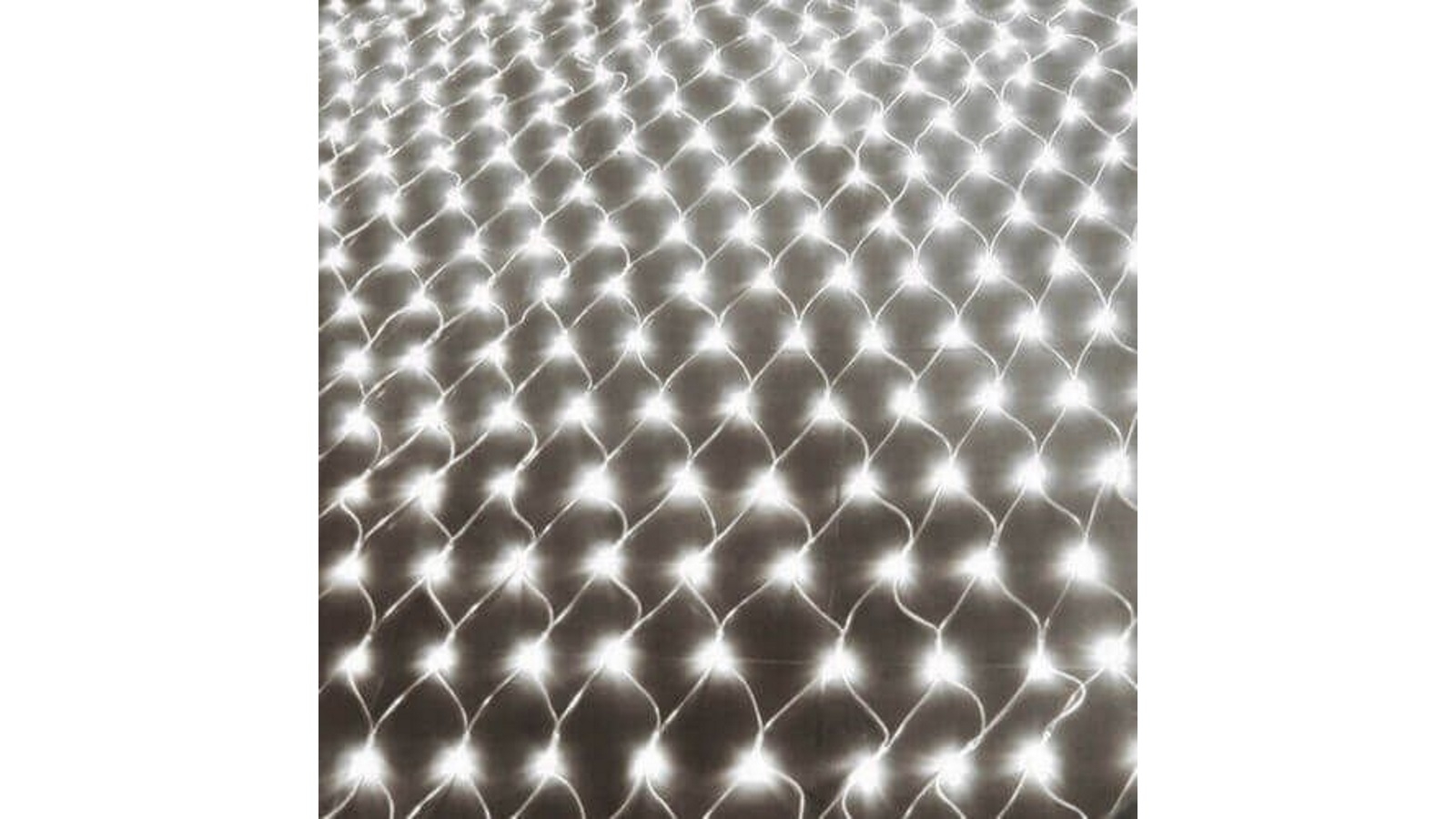 320 LED Fairy Lights Net Mesh Curtain - Multicolour