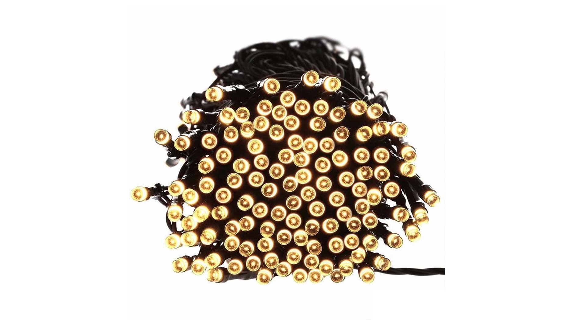 Emitto Solar Powered LED Fairy String Lights