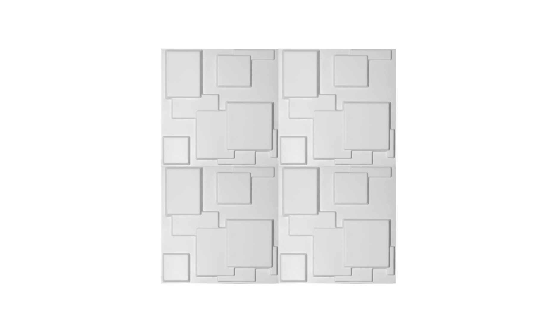Sello 12 Piece 3D PVC Wall Panels Eco Friendly