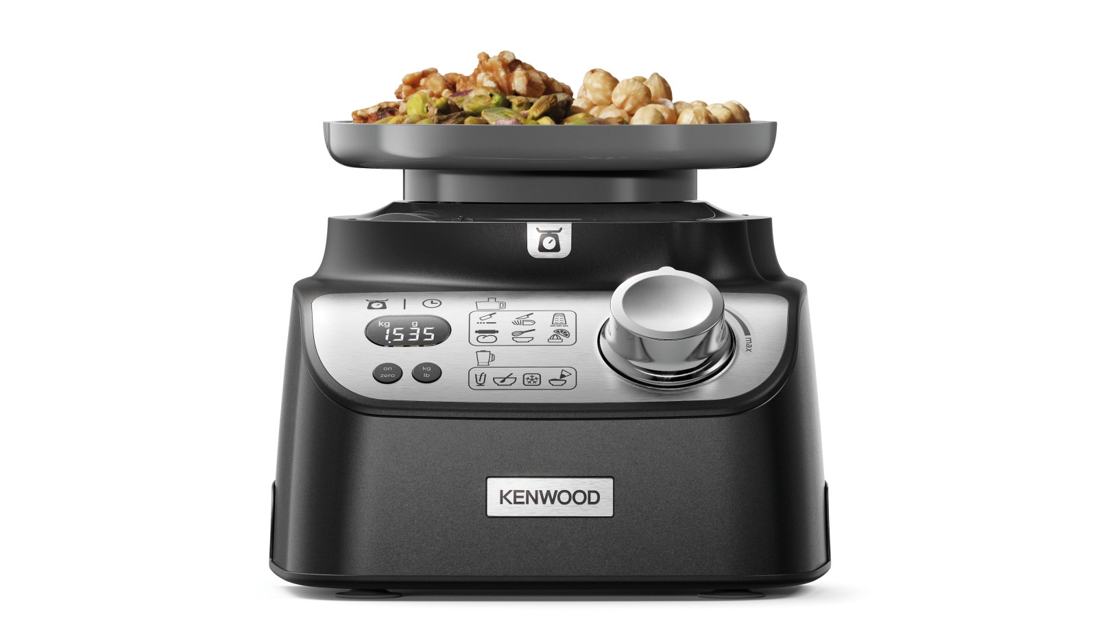 Kenwood MultiPro XL Weight+ Food Processor Black Harvey Norman