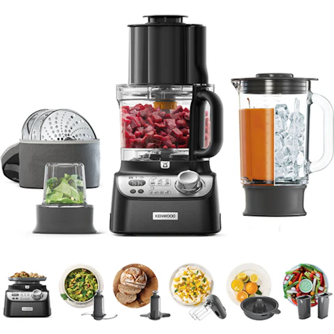 Kenwood MultiPro XL Weight+ Food Processor - Black