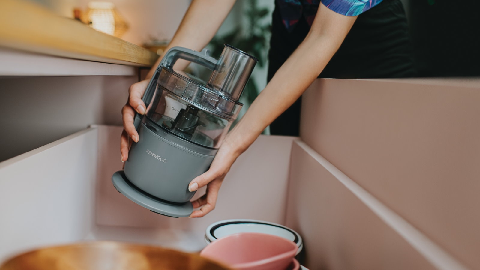 Kenwood MultiPro Go Food Processor Storm Blue Harvey Norman