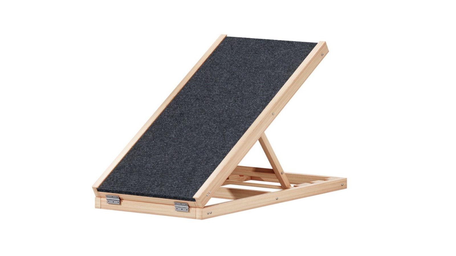i.Pet Adjustable Height Wooden Car Foldable Dog Ramp for Sofa Bed - 70cm