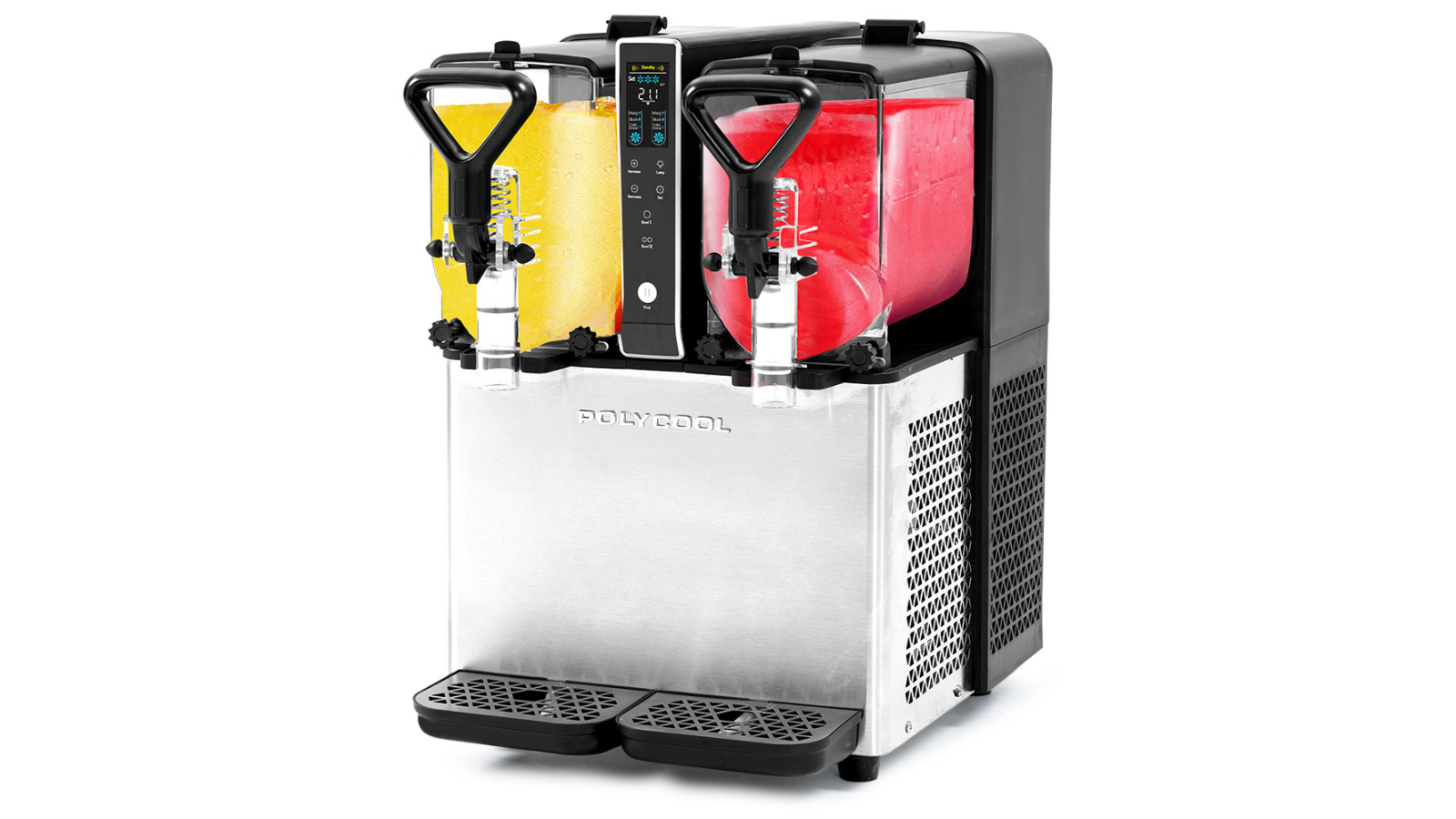 PolyCool Double Tank Slushie Machine - 6 Litre