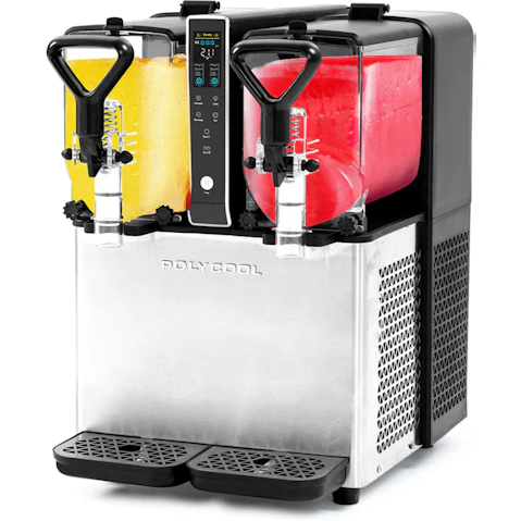 PolyCool Double Tank Slushie Machine - 6 Litre