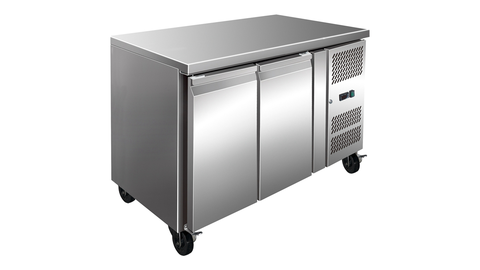 F.E.D Commercial 2Door Bench Freezer 260 Litre Harvey Norman