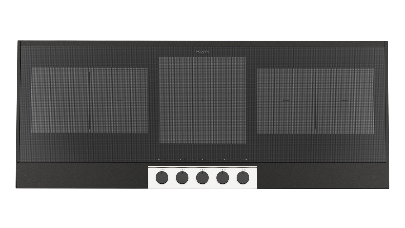 Fulgor Milano 122cm Enova 5 Zone Induction Cooktop - Matte Black