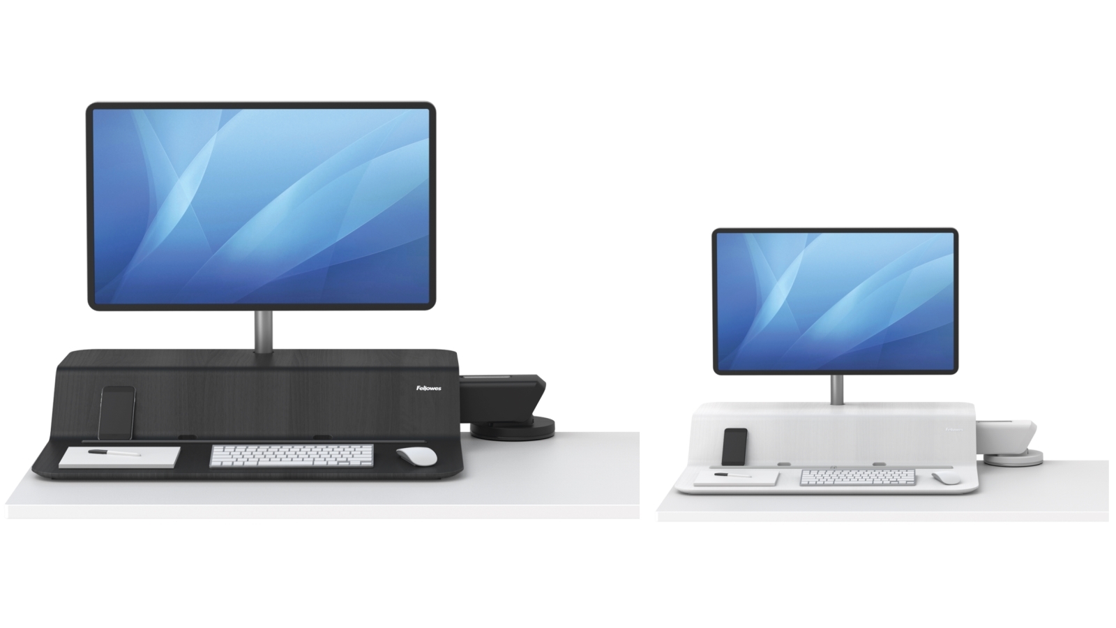 Fellowes Lotus RT Single Monitor Sit-Stand Desk