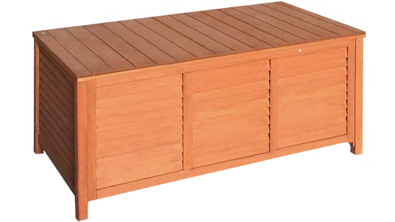 Gardeon Outdoor Fir Wooden Storage Bench - Natural