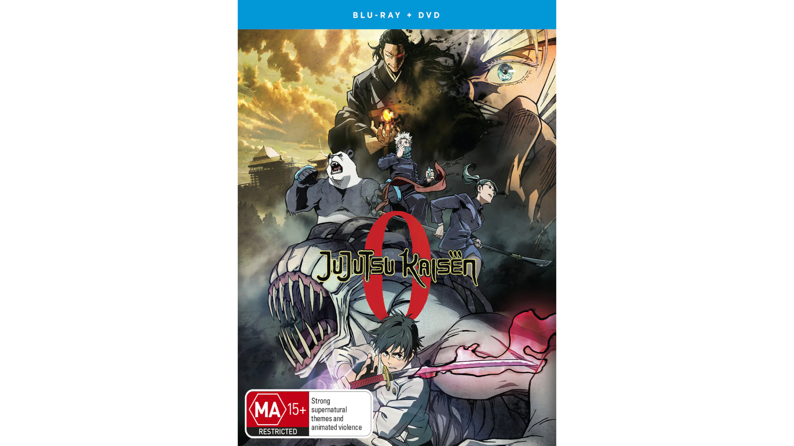 Madman The Movie Jujutsu Kaisen 0 Lenticular Edition Blu-Ray Discs