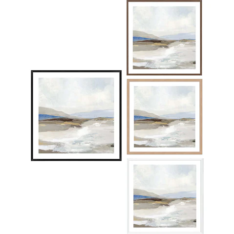 La Grolla Soft Sea I Frame Wall Art