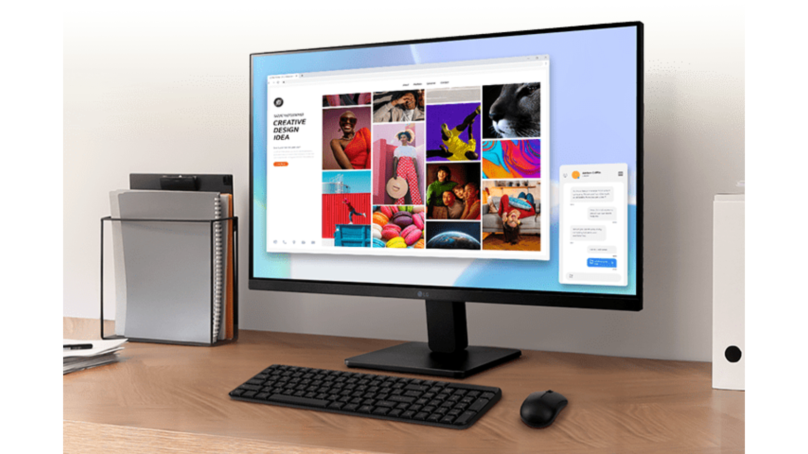 LG 27-inch 100Hz Monitor | Harvey Norman