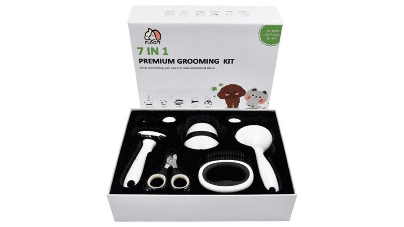 Floofi 7in1 Pet Grooming Set Harvey Norman