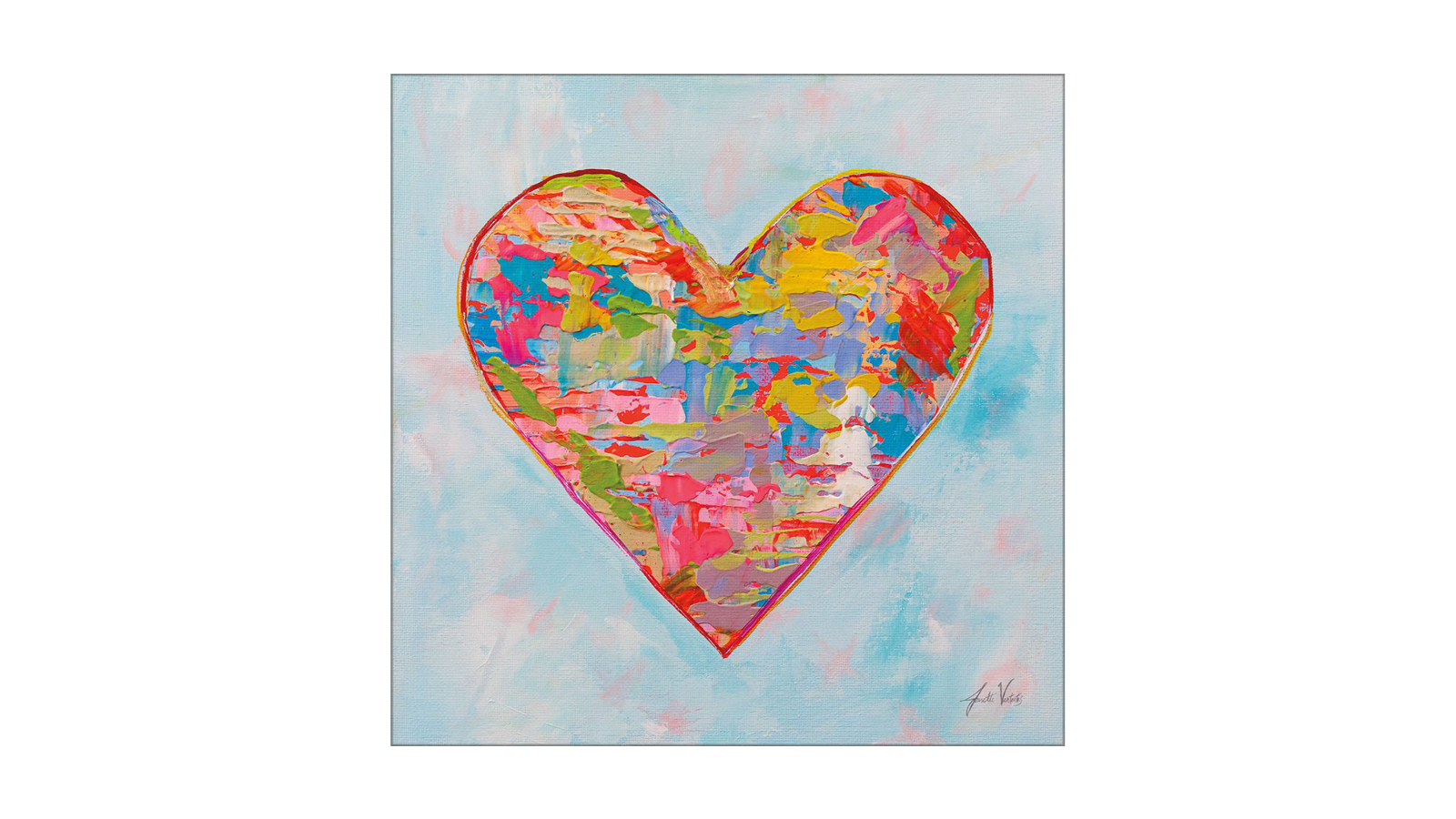 La Grolla First Love V2 Unframed Canvas Wall Art