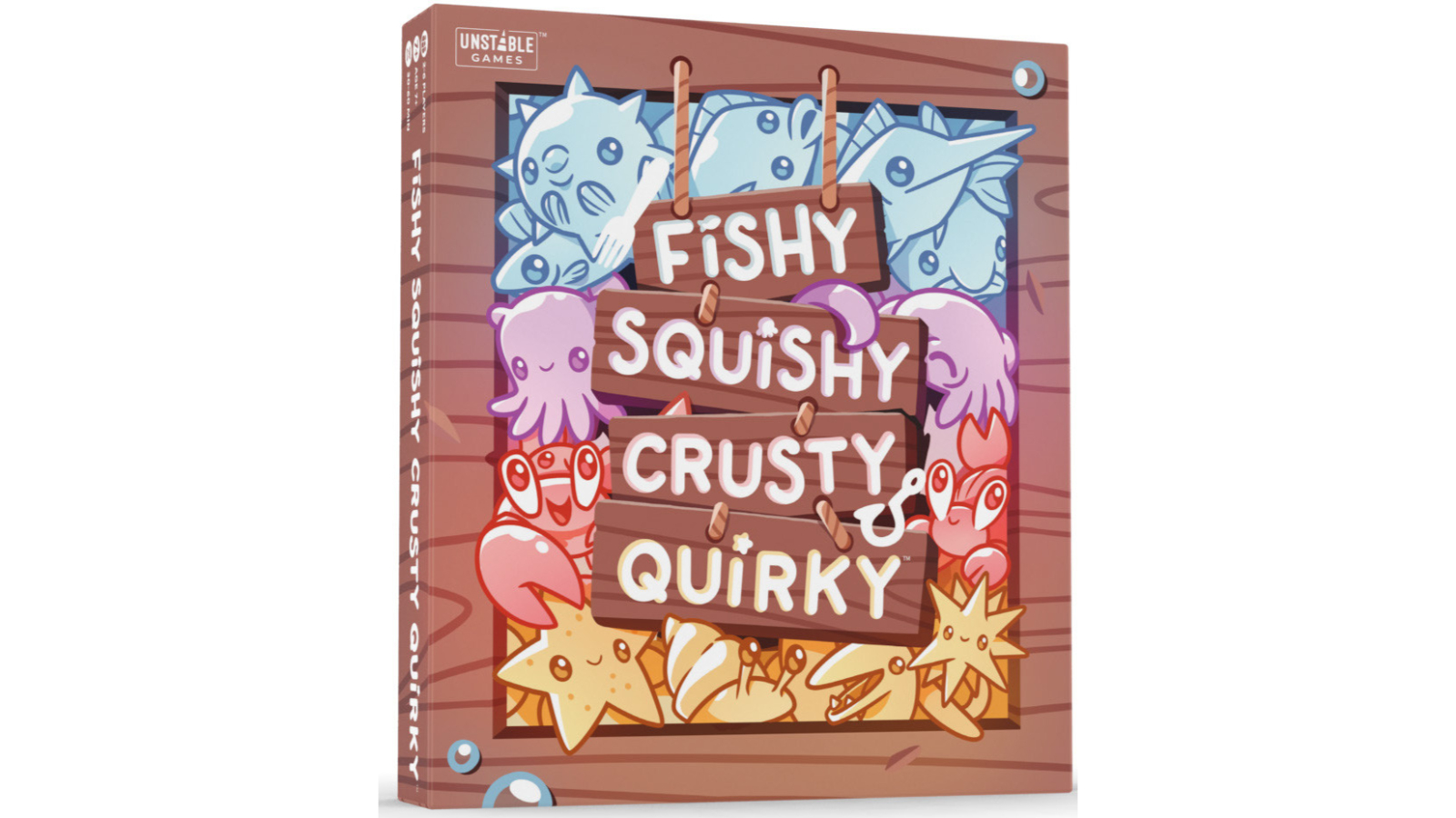 Fishy Squishy Crusty Quirky Board Game