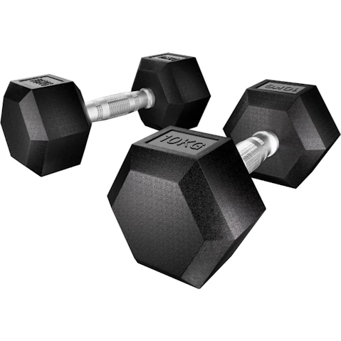 Everfit Lifting Bench Gym Workout Dumbbells Set - 20kg