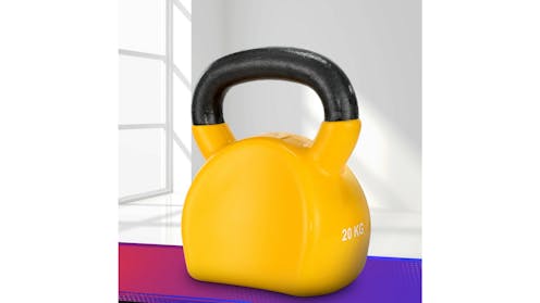 Everfit 20kg Weightlifting Kettlebell Set Harvey Norman