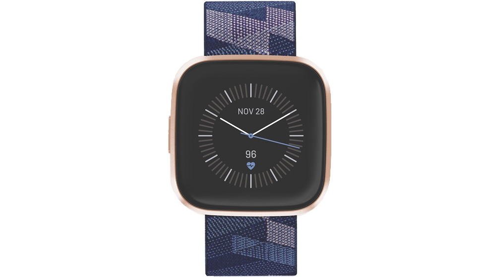 Buy Fitbit Versa 2 Special Edition Fitness Watch Navy Pink Woven Harvey Norman Harvey Norman