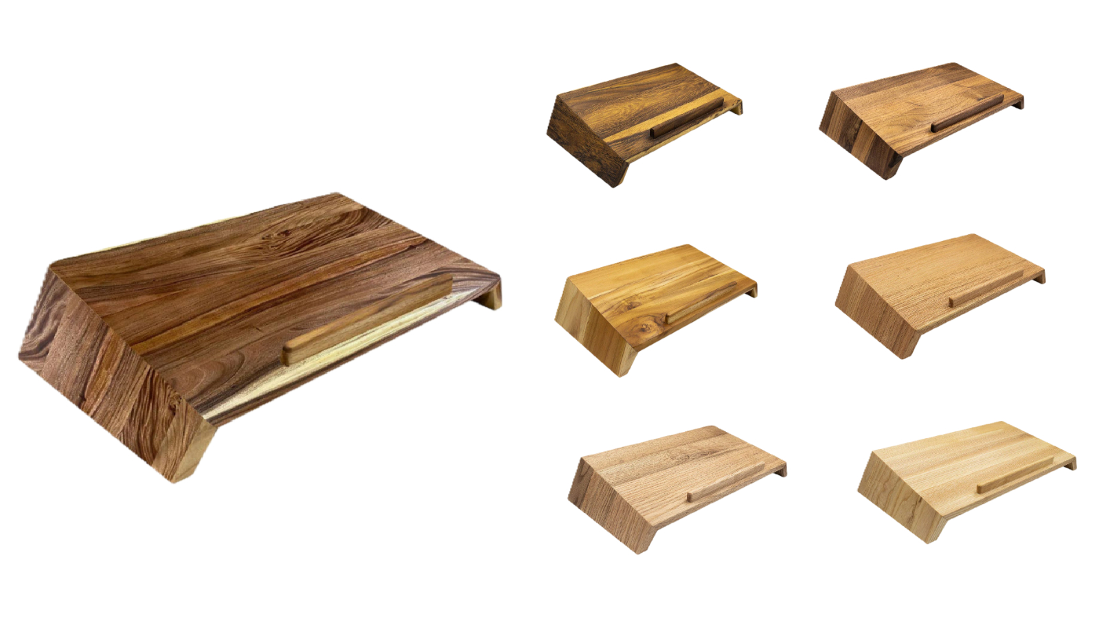 Desky Hardwood Laptop Riser 
