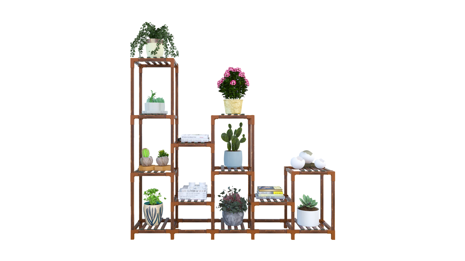 Serrano Garden Plant Stand - 12 Shelves
