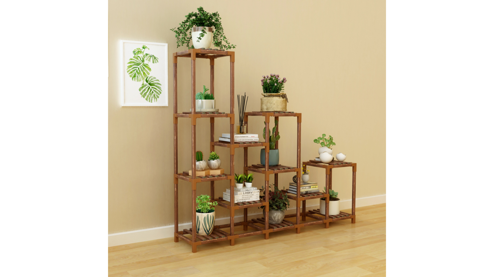 Serrano Garden Plant Stand 12 Shelves Harvey Norman