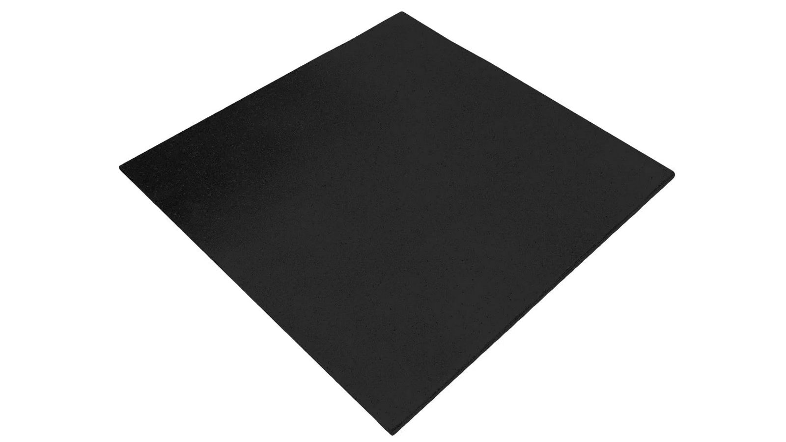 Fitness Hero 10 x Commercial Black Rubber Gym Flooring - 100 x 100 x 1.5cm