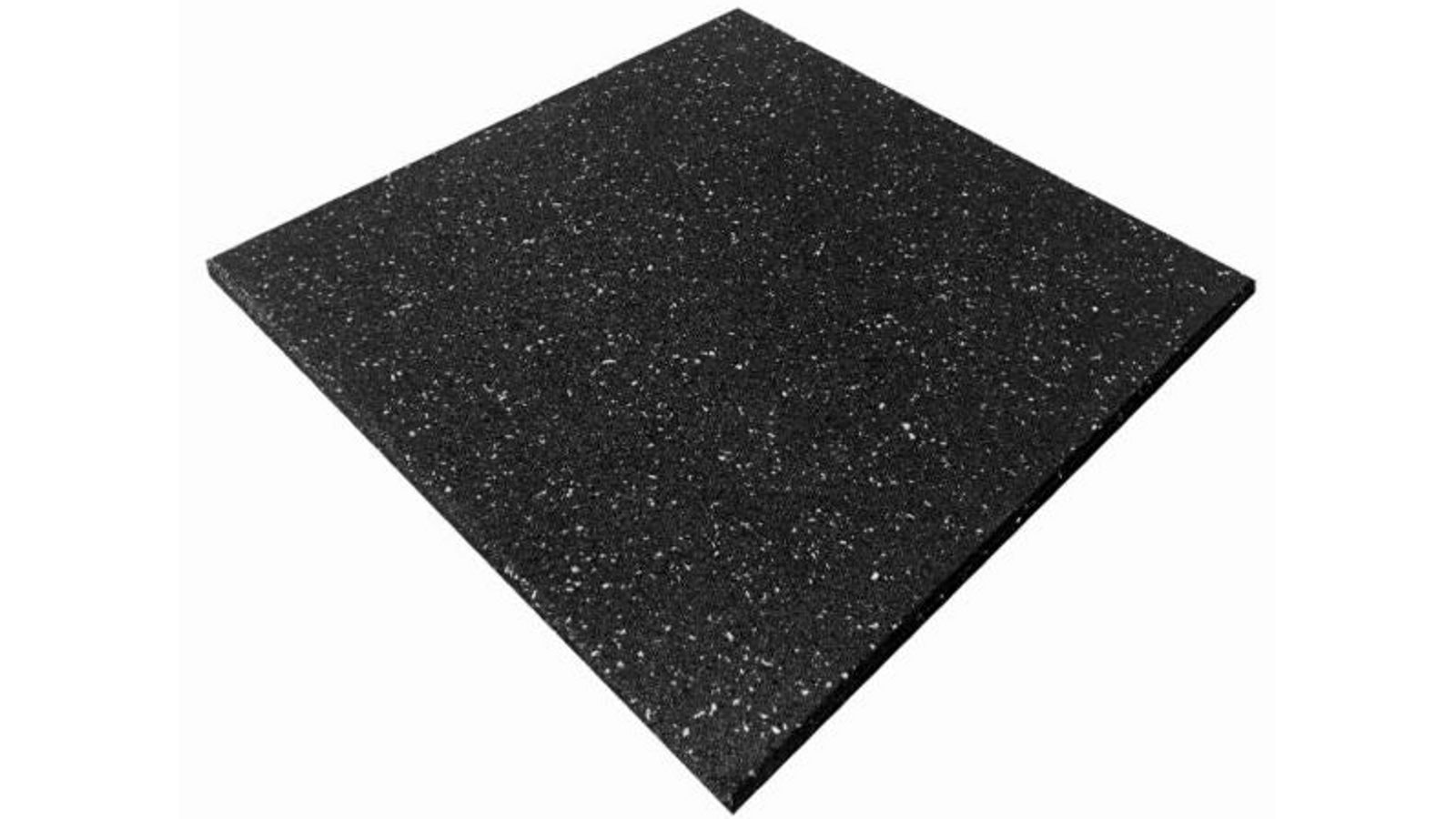 Fitness Hero 1 x Commercial White Fleck Rubber Gym Flooring - 100 x 100 x 1.5cm