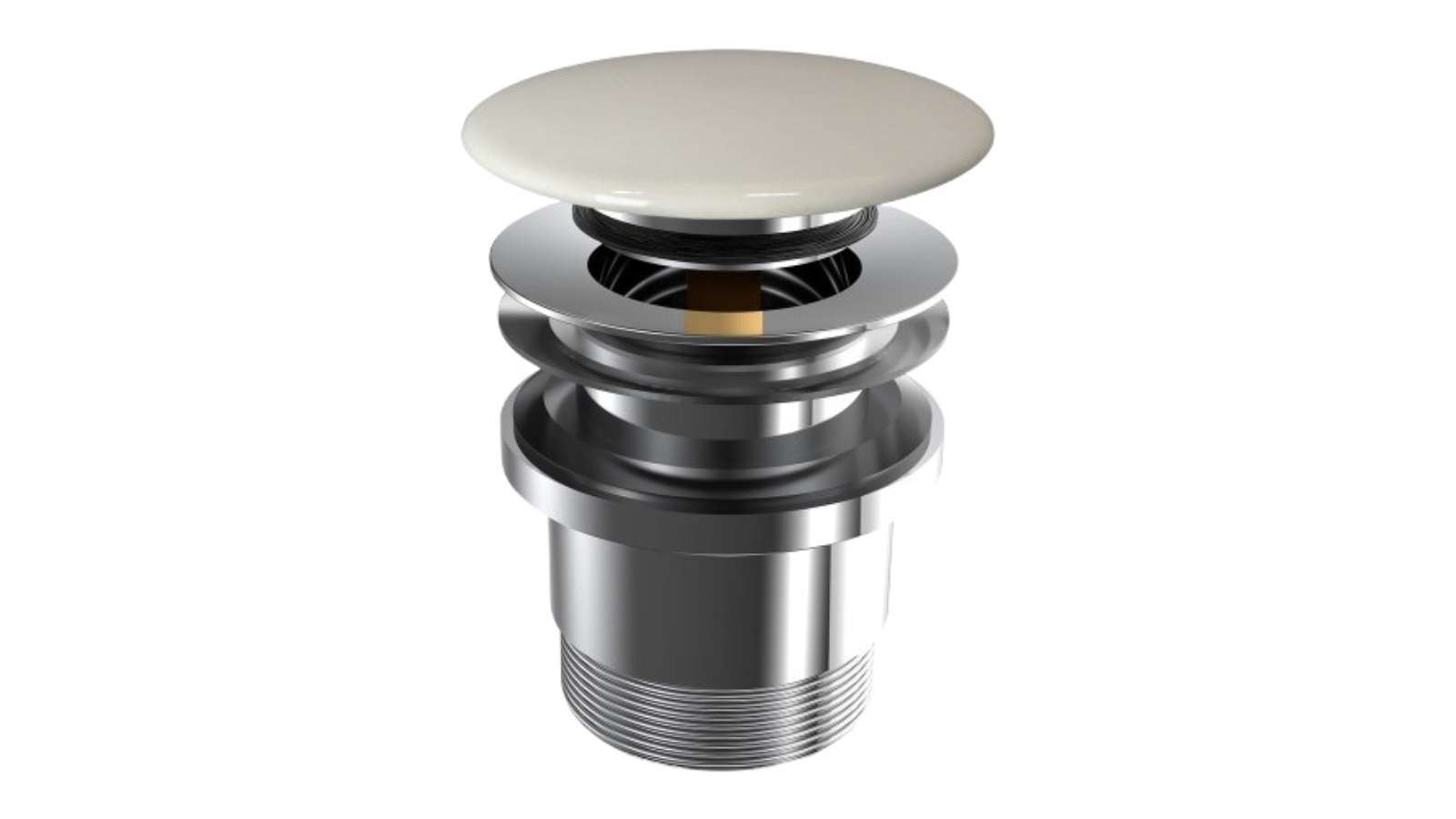 Parisi Flaminia Clic-Clac Universal Waste with Ceramic Plug - Gloss White