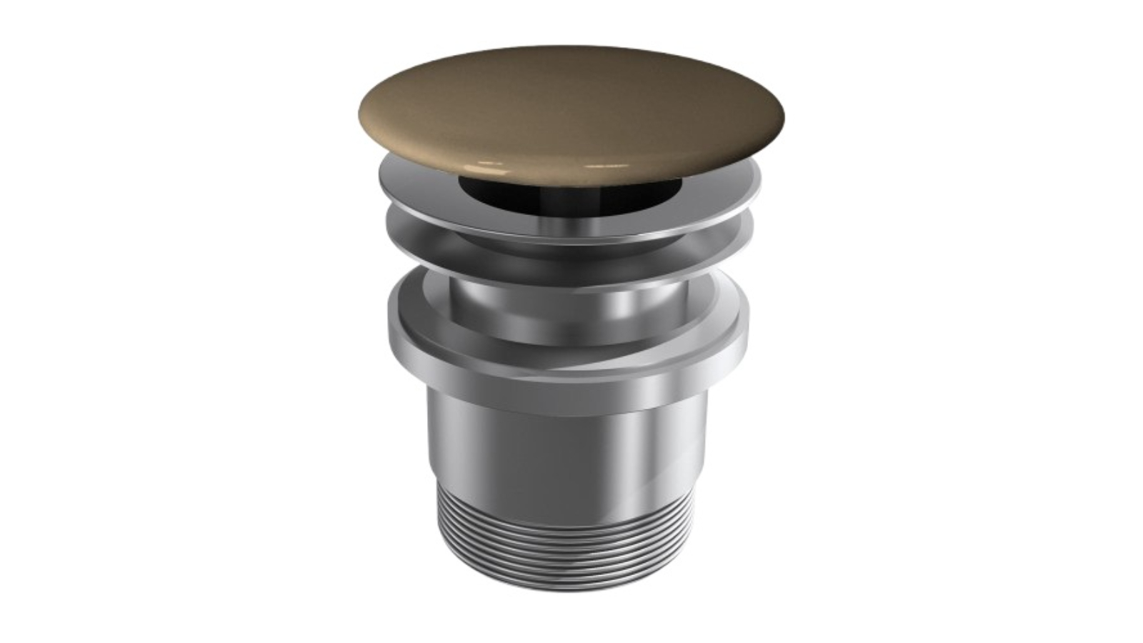 Parisi Flamina Constant Flow Waste with Domed Ceramic Top and Universal Waste - Fango