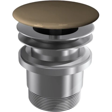 Parisi Flamina Constant Flow Waste with Domed Ceramic Top and Universal Waste - Fango