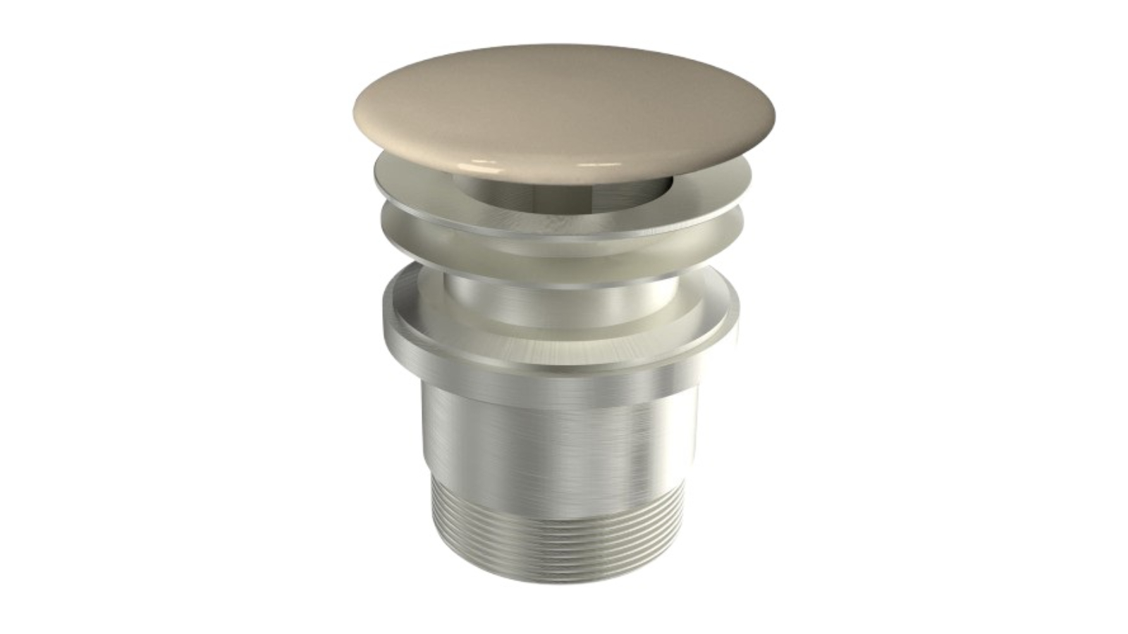 Parisi Flamina Constant Flow Waste with Domed Ceramic Top and Universal Waste - Argilla