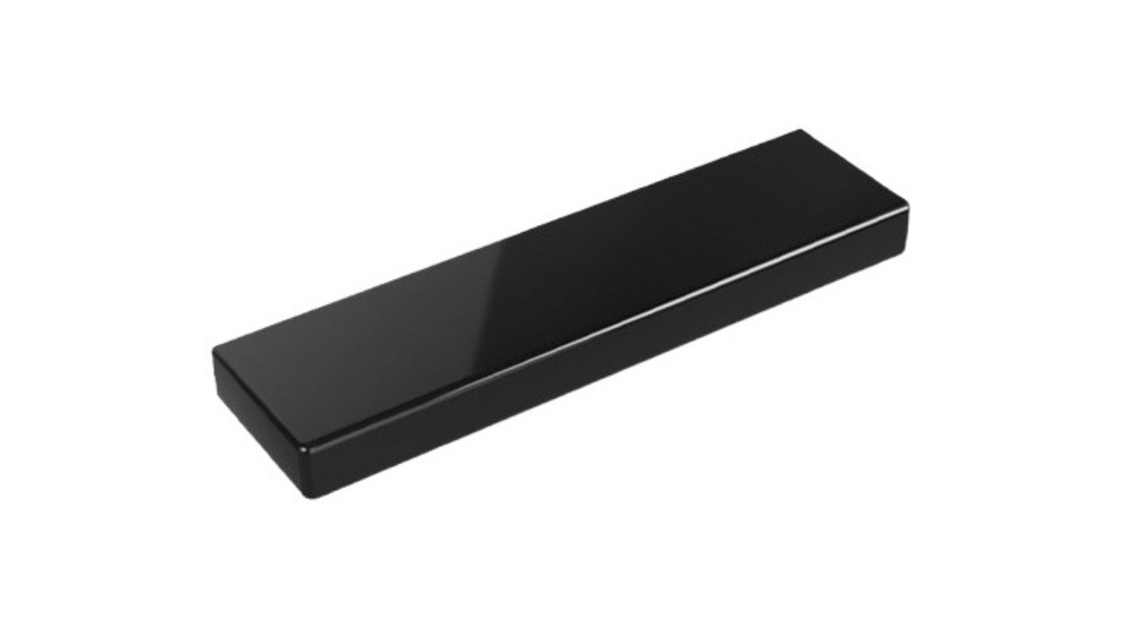 Parisi Tatami Ceramic Shelf Slim - Gloss Black