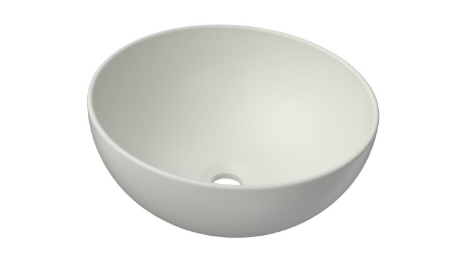 Parisi App 40 Bench Basin - Milky White