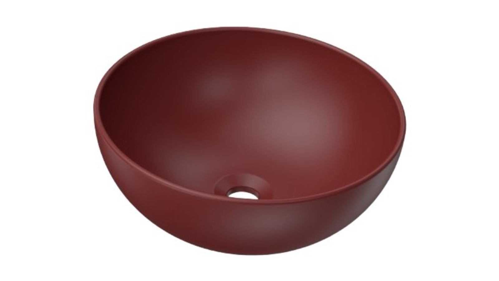 Parisi App 40 Bench Basin - Rosso Rubens