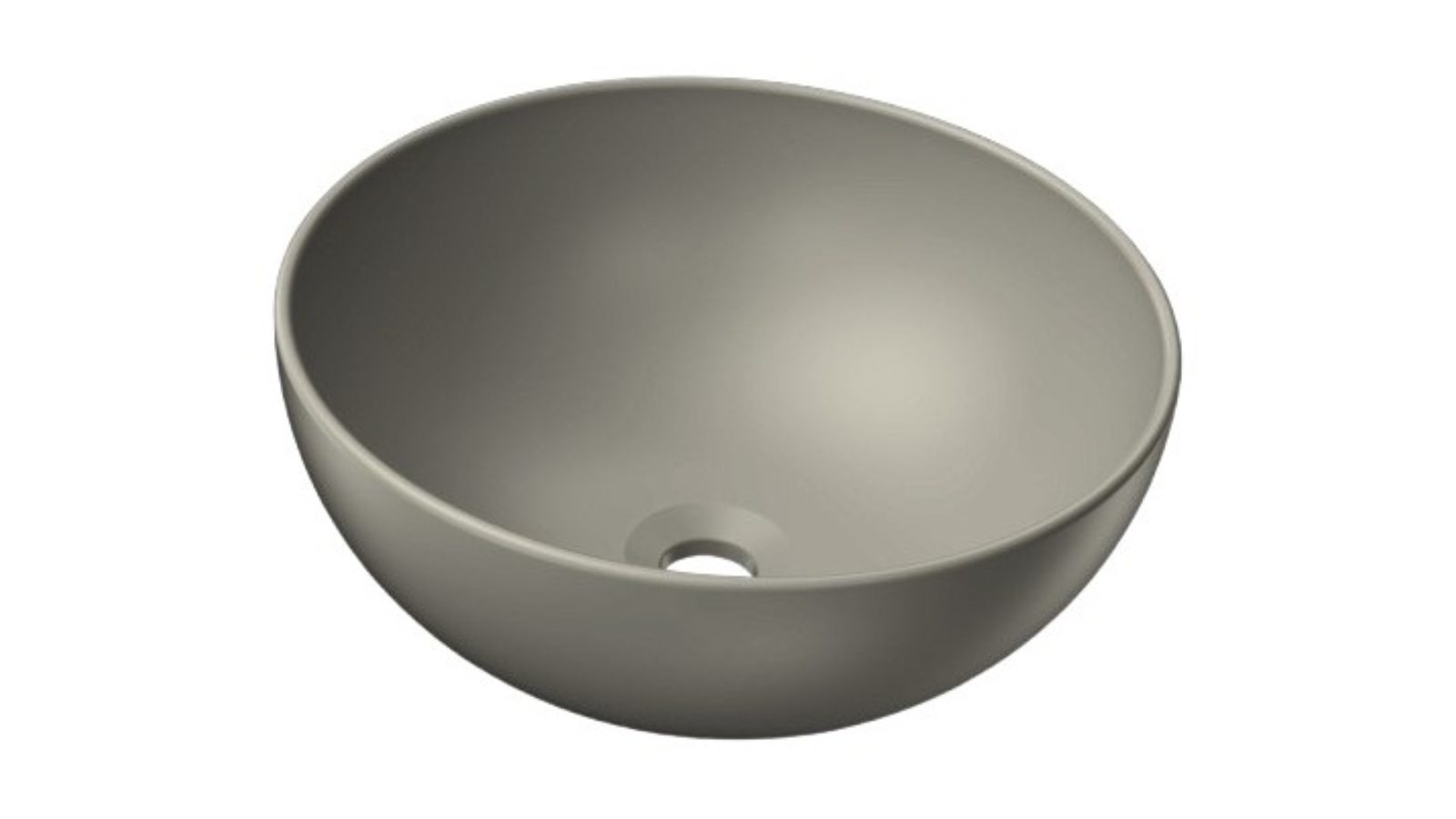 Parisi App 40 Bench Basin - Cenere