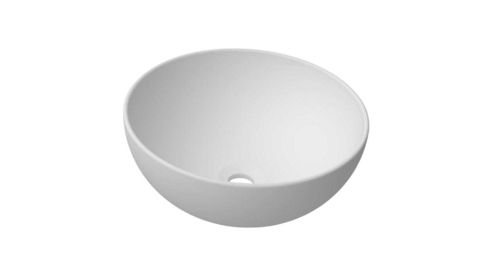 Parisi App 40 Bench Basin - Gloss White