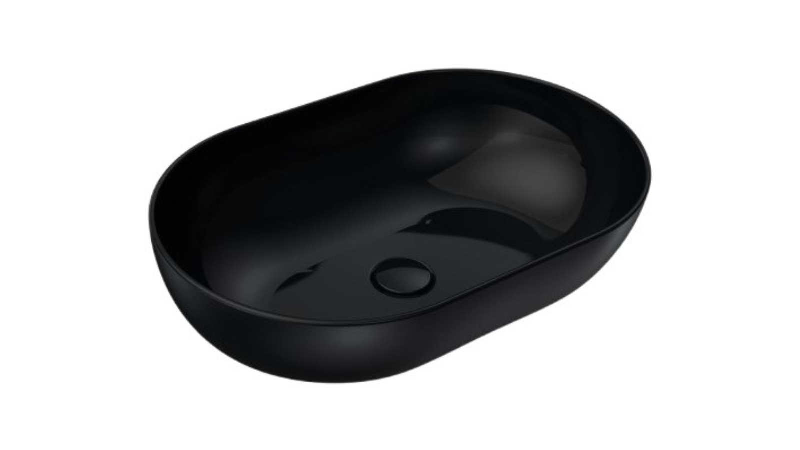 Parisi App 62 Bench Basin - Gloss Black