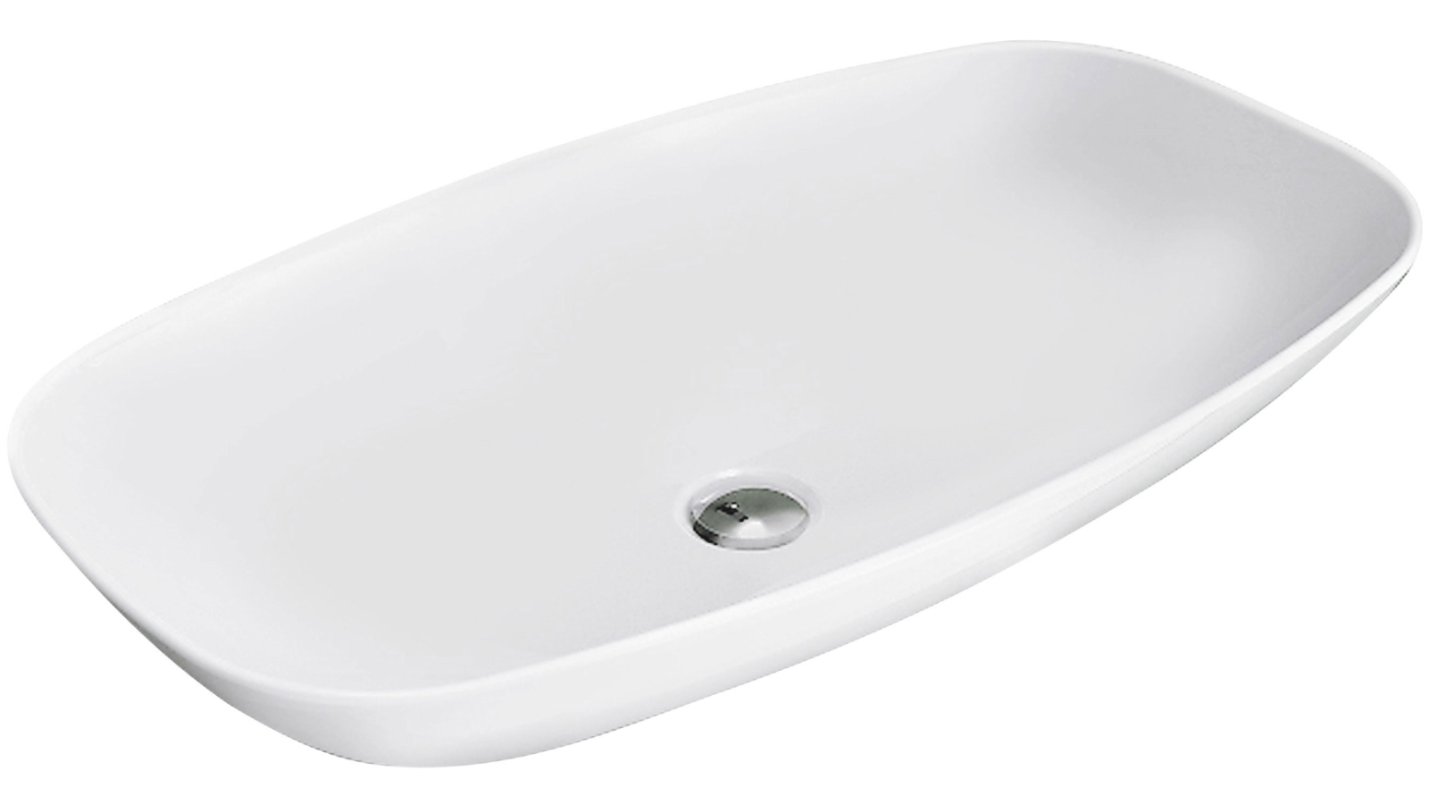 Parisi Nudaslim 75 Wall Basin - Matte White