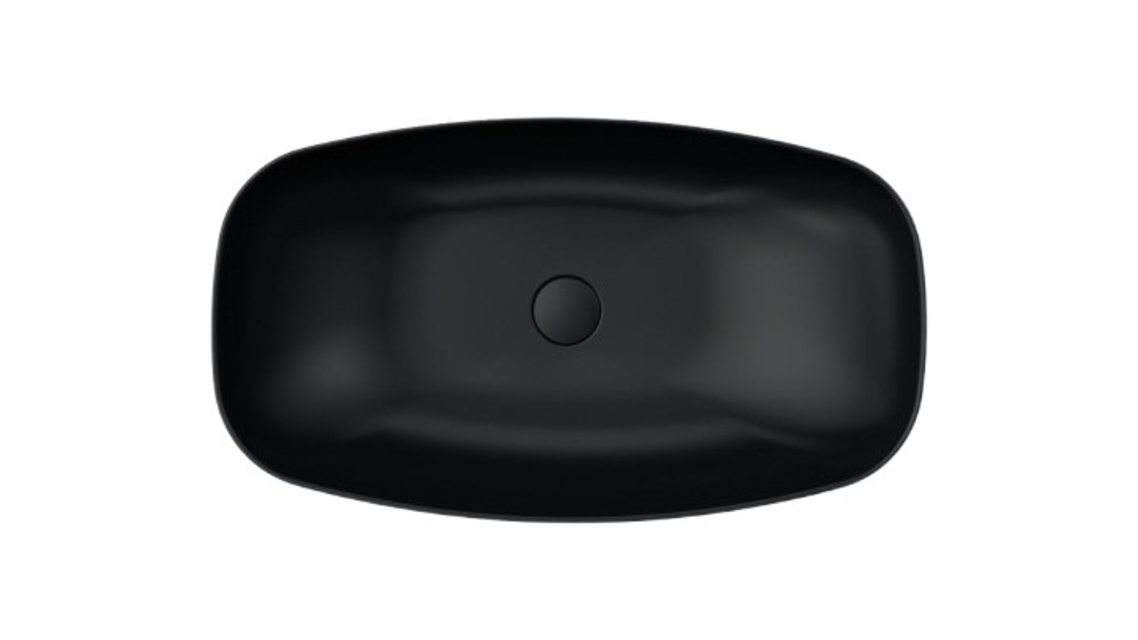 Parisi Nudaslim 75 Bench Basin - Gloss Black