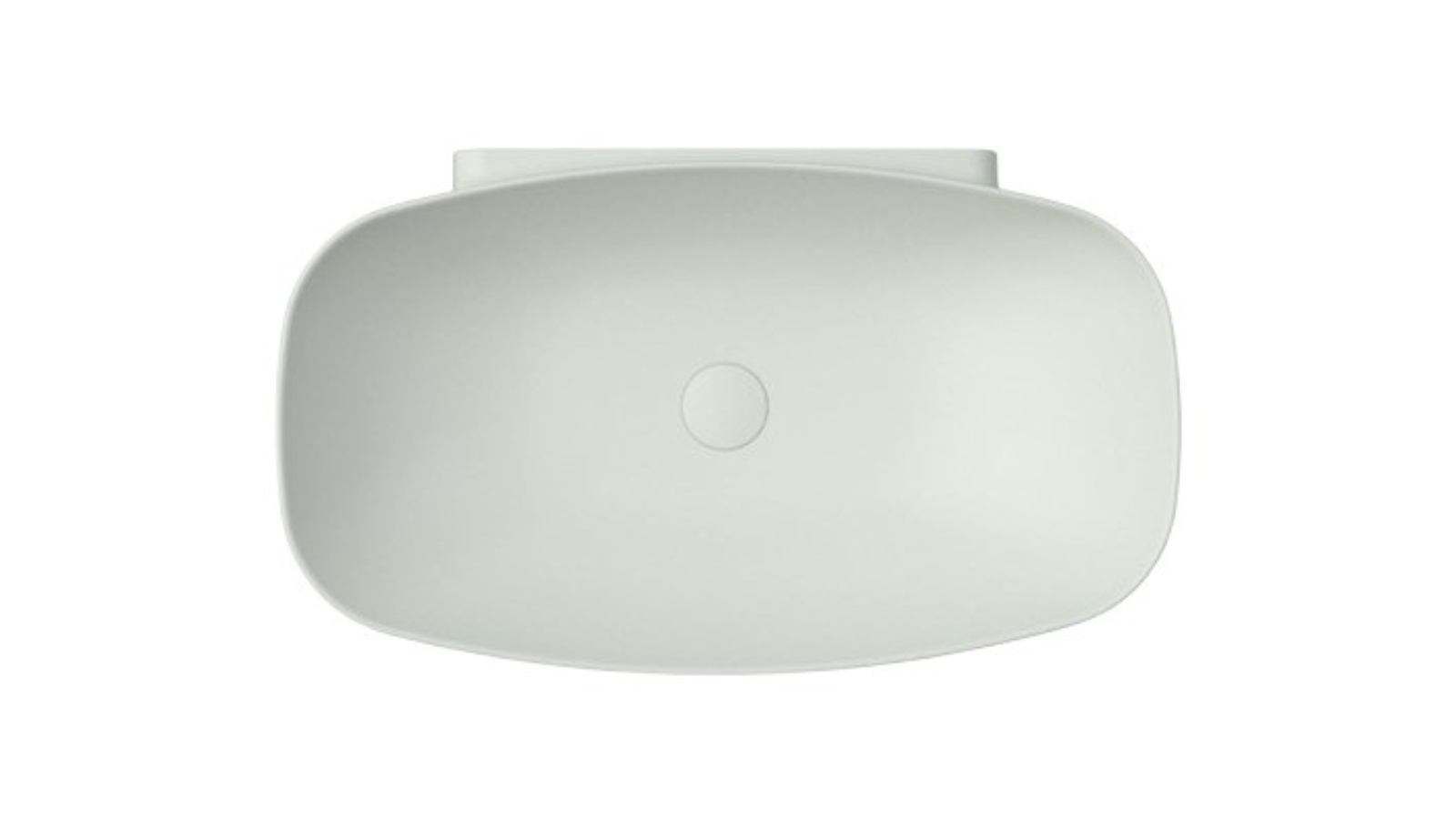 Parisi Nudaslim 75 Back to Wall Bench Basin - Milky White