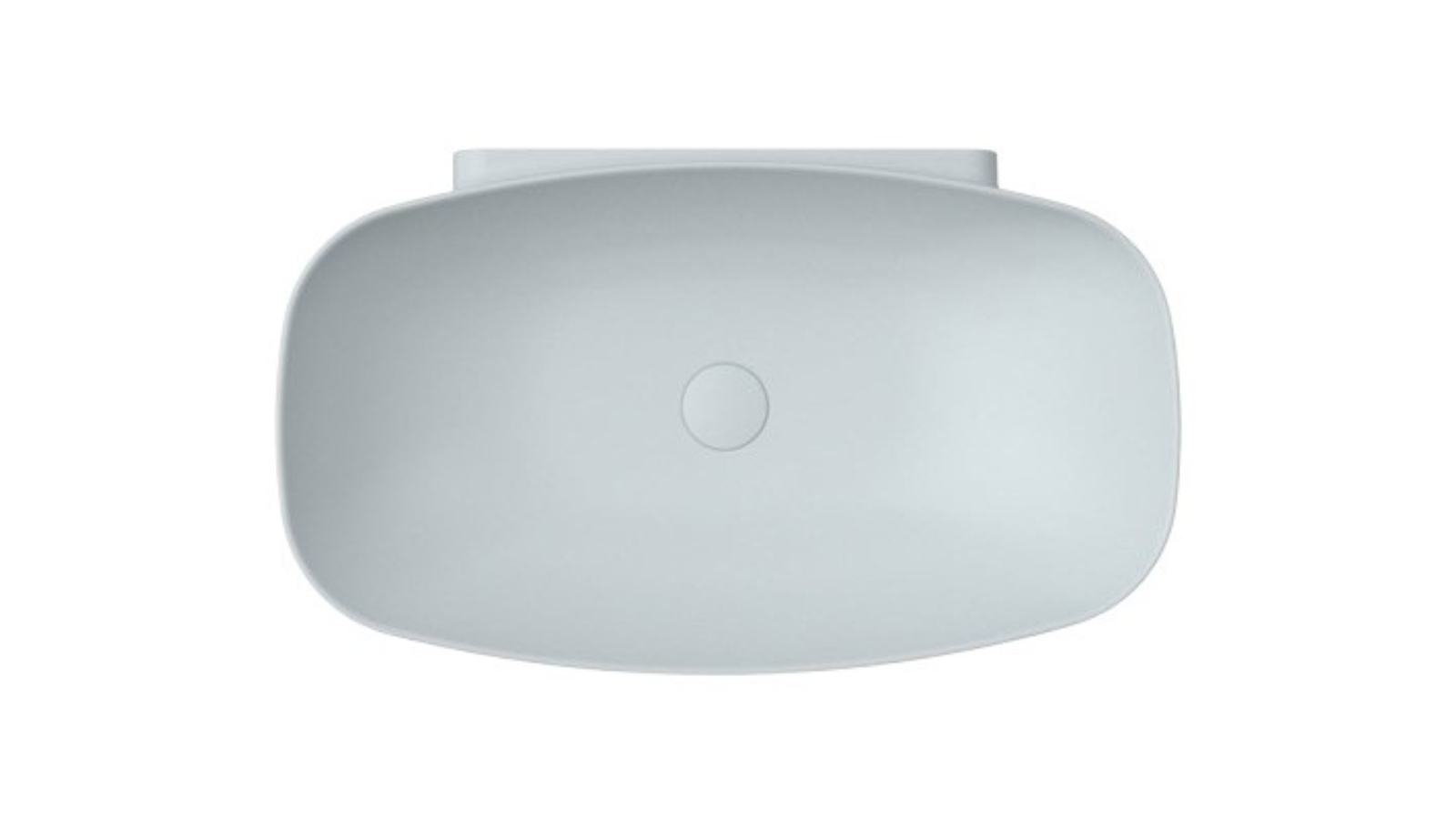 Parisi Nudaslim 75 Back to Wall Bench Basin - Gloss White