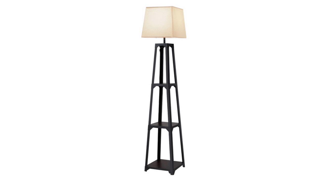 Artiss 3-Tier Shelf LED Floor Lamp - White