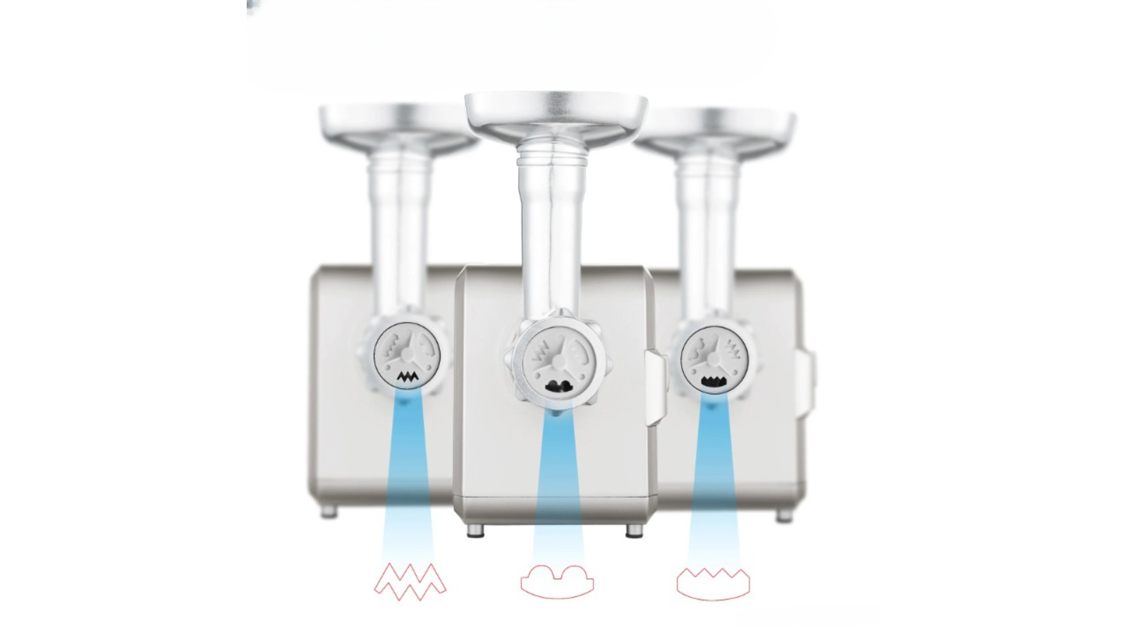 Flora Electric Meat Mincer Grinder Sausage Filler 550W FLMGMGT550