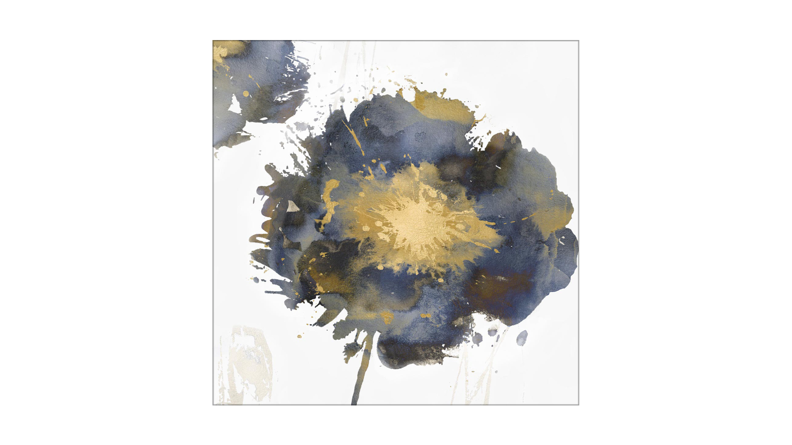 La Grolla Flower Burst II Unframed Canvas Wall Art