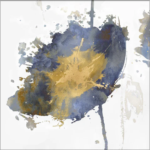 La Grolla Flower Burst III Unframed Canvas Wall Art